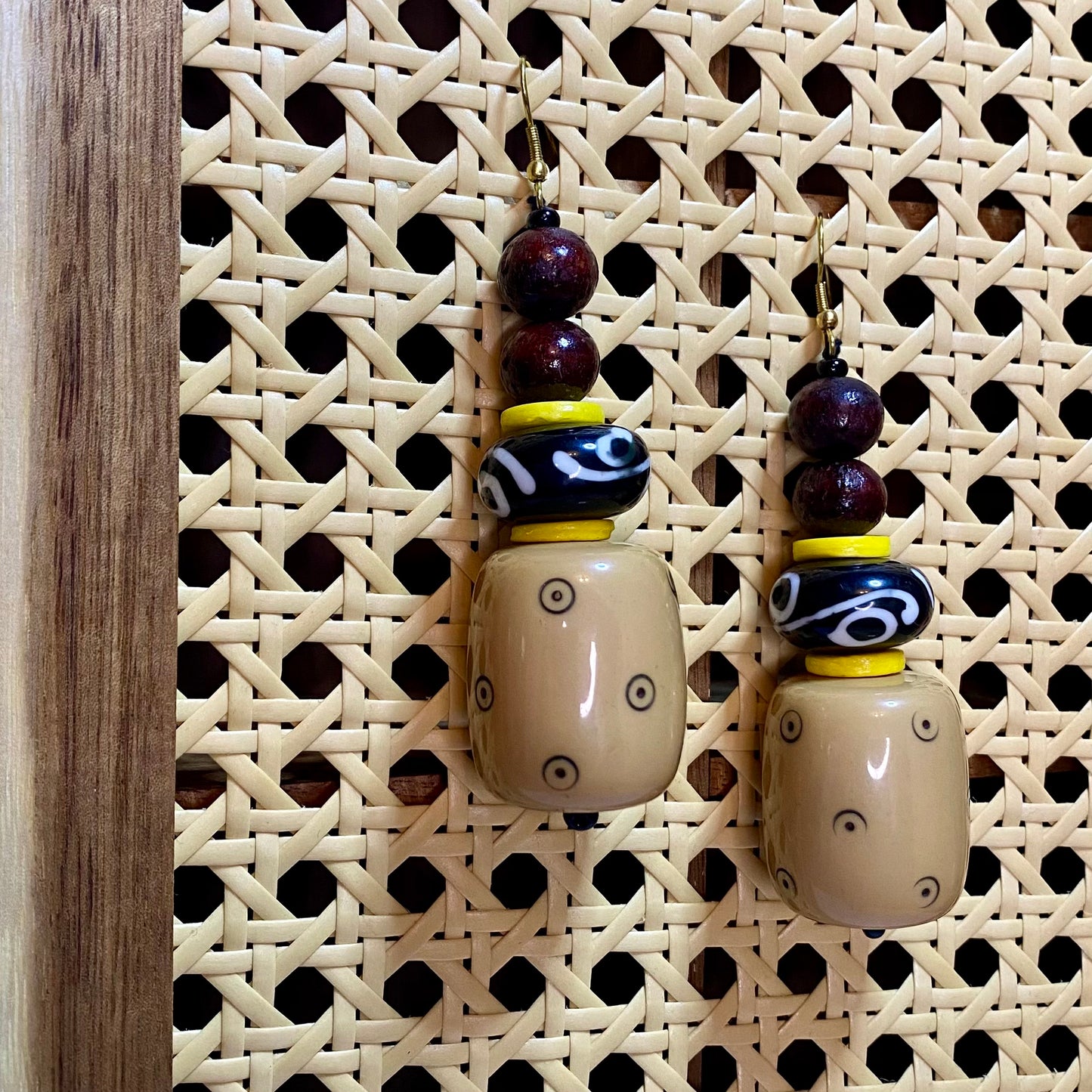 The Bulls Eye TearDrop Earring