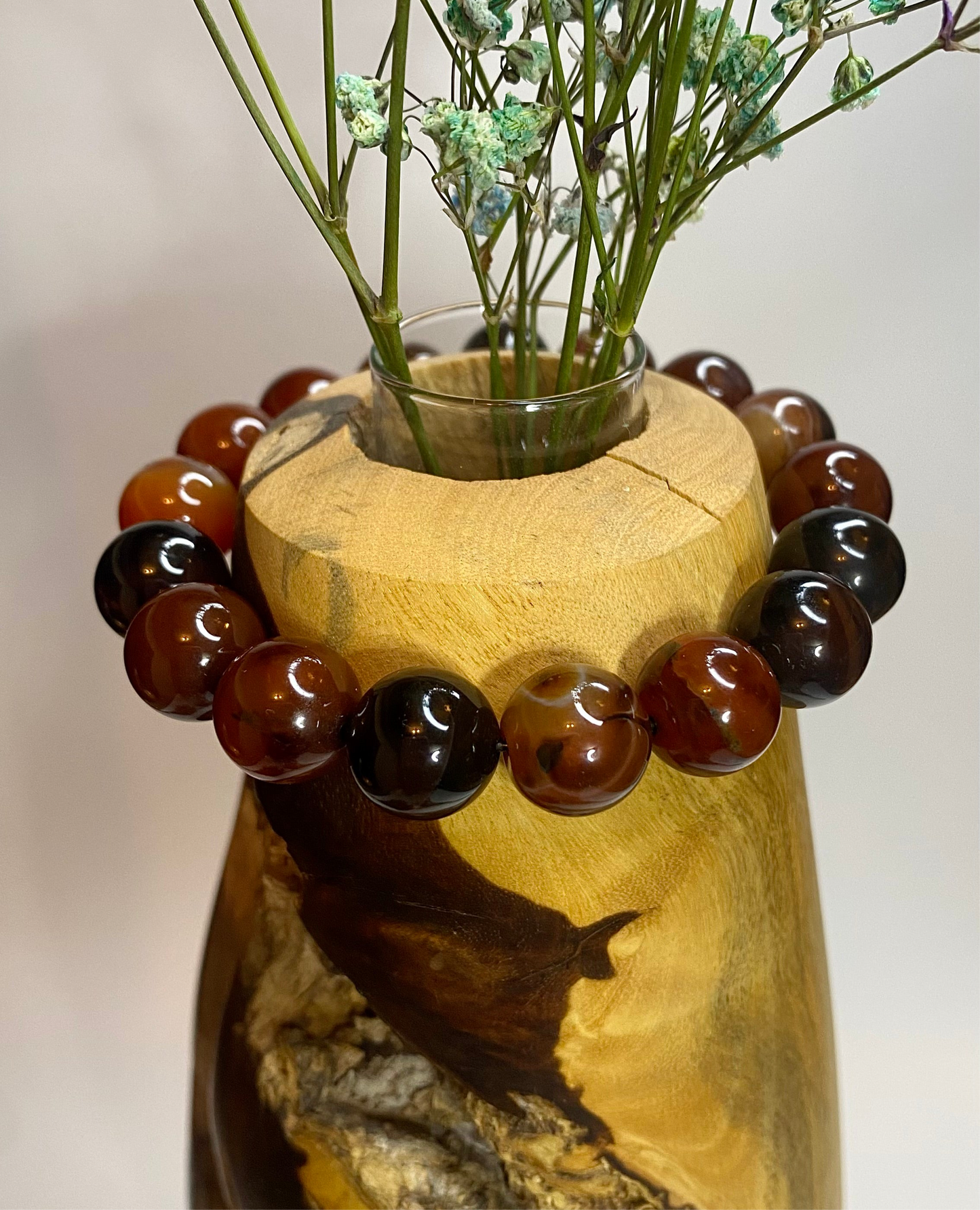 Tigers Eye Bracelets In Deep Amber