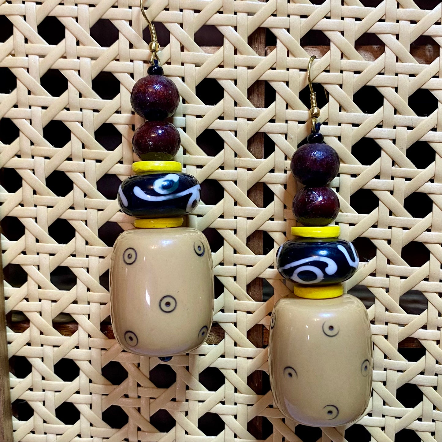 The Bulls Eye TearDrop Earring