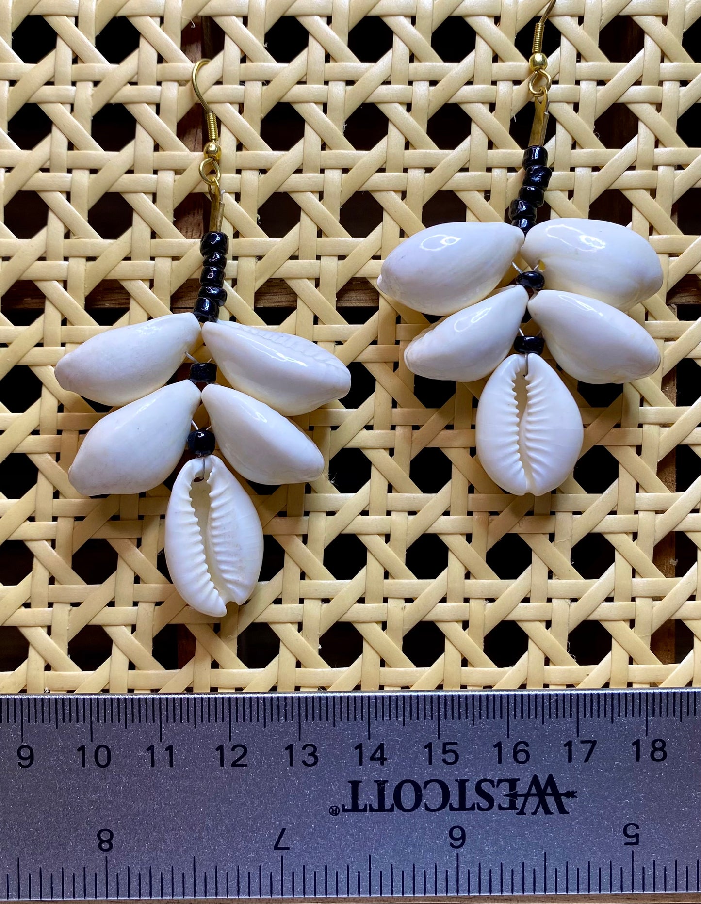 Cowry Chandelier Earrings