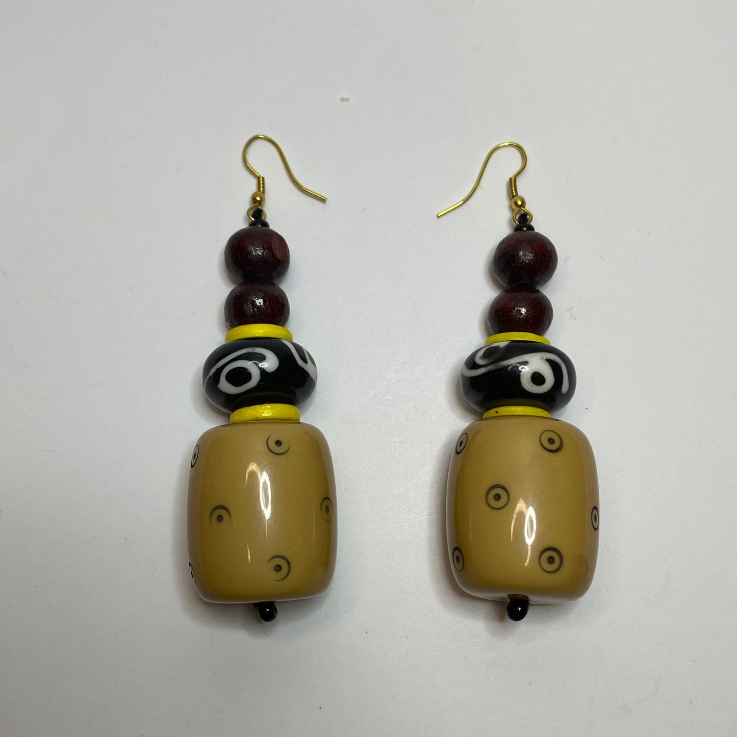 The Bulls Eye TearDrop Earring